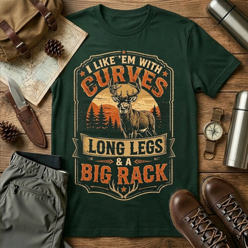 Big Rack Buck Funny Hunting T-Shirt