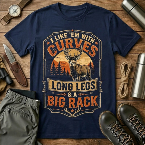Big Rack Buck Funny Hunting T-Shirt