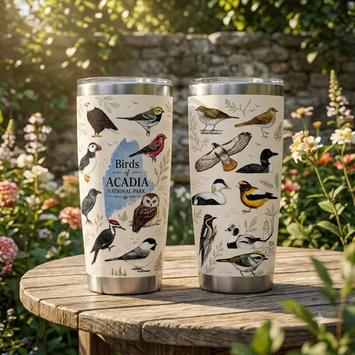 Birds of Acadia National Park Tumbler