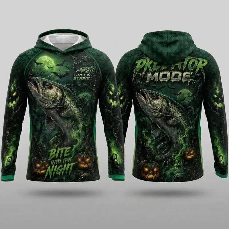 Bite Into The Night Predator Mode Halloween Hoodie