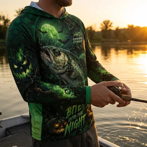 Bite Into The Night Predator Mode Halloween Hoodie