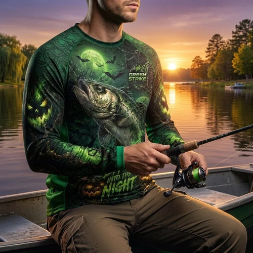 Bite Into The Night Predator Mode Halloween Long Sleeve Shirt