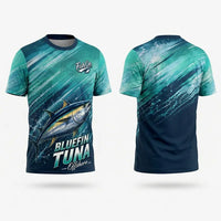 Bluefin Tuna Ocean Wave T-Shirt