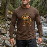 Brown Trout River Fishing Sweater