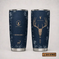 Built For The Hunt Deer Skull 20oz Skinny Tumbler