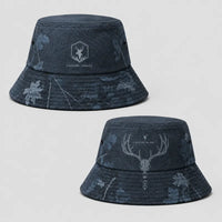 Built For The Hunt Deer Skull Camo Bucket Hat