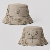 Built For The Hunt Deer Skull Camo Bucket Hat
