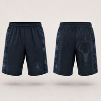 Built For The Hunt Deer Skull Camo Shorts