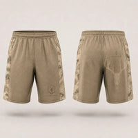 Built For The Hunt Deer Skull Camo Shorts