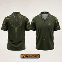 Built For The Hunt Deer Skull Hawaiian Shirt