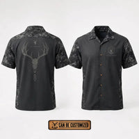 Built For The Hunt Deer Skull Hawaiian Shirt