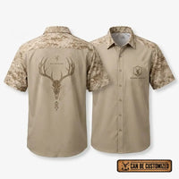 Built For The Hunt Deer Skull Hawaiian Shirt