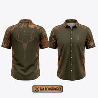 Built For The Hunt Deer Skull Hawaiian Shirt