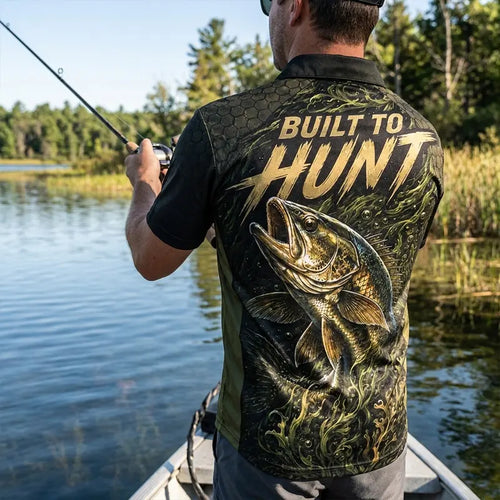Apex Angler Built To Hunt Fishing Hawaiian Shirt