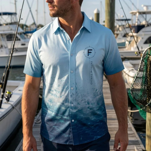 Built for Depth Made for Salt Ocean Fishing Hawaiian Shirt