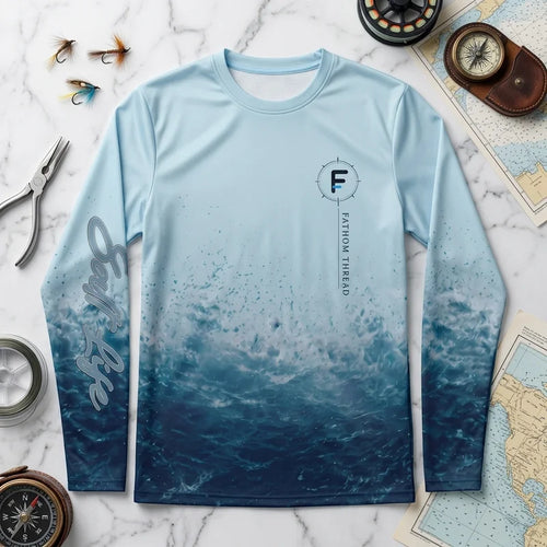 Built for Depth Made for Salt Ocean Fishing Long Sleeve Shirt