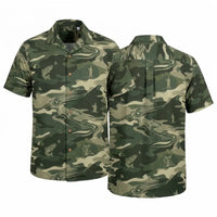 Camo Fishing Outdoor Hawaiian Shirt