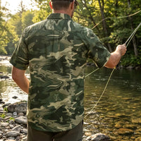 Camo Fishing Outdoor Hawaiian Shirt