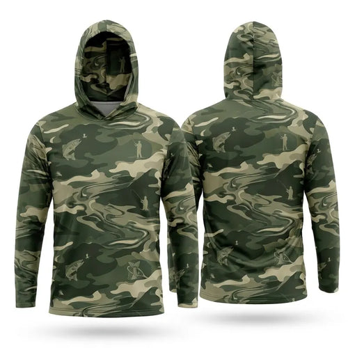 Camo Fishing Outdoor Hoodie