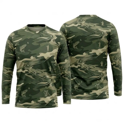 Camo Fishing Outdoor T-Shirt