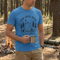 Camp Coffee Repeat Camping T-Shirt