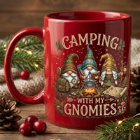 Camping With My Gnomies Camping Mug