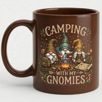 Camping With My Gnomies Camping Mug