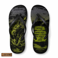 Cast Beyond Limits Fishing Flip Flops