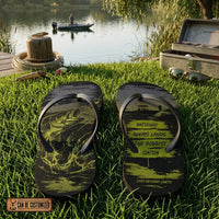 Cast Beyond Limits Fishing Flip Flops