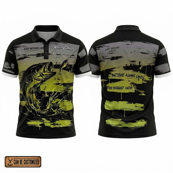 Cast Beyond Limits Fishing Polo Shirt