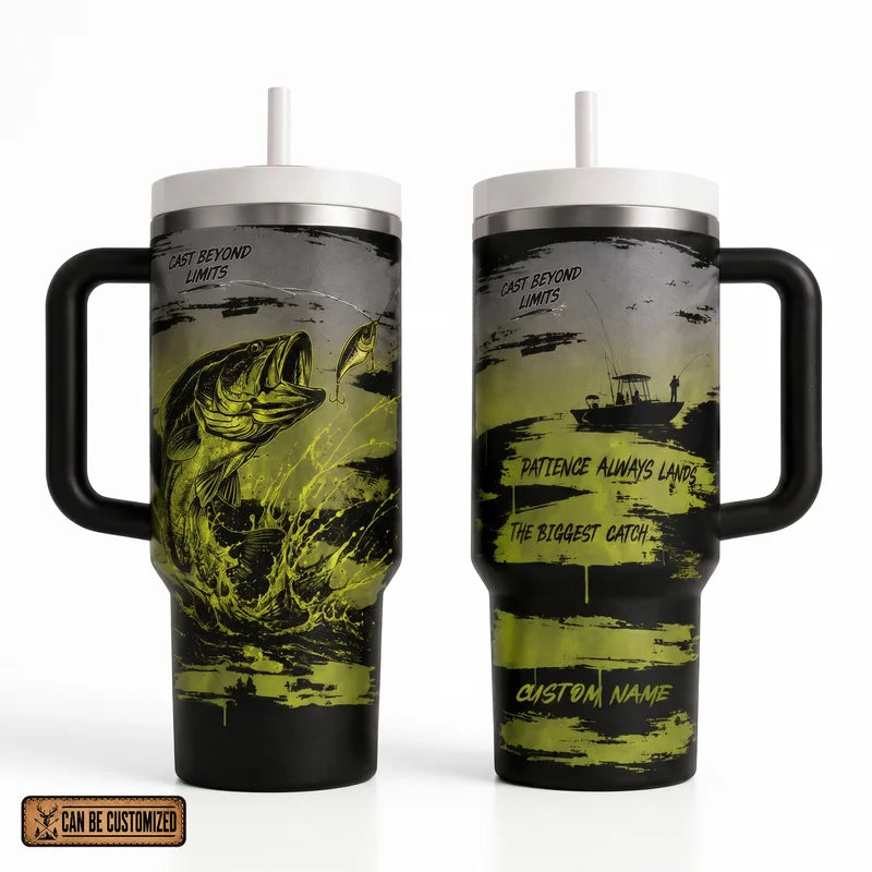 Cast Beyond Limits Fishing Tumbler