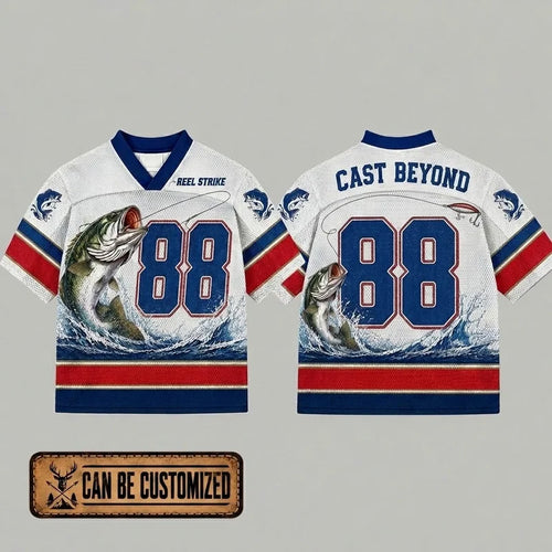 Cast Beyond Reel Strike Fishing Jersey