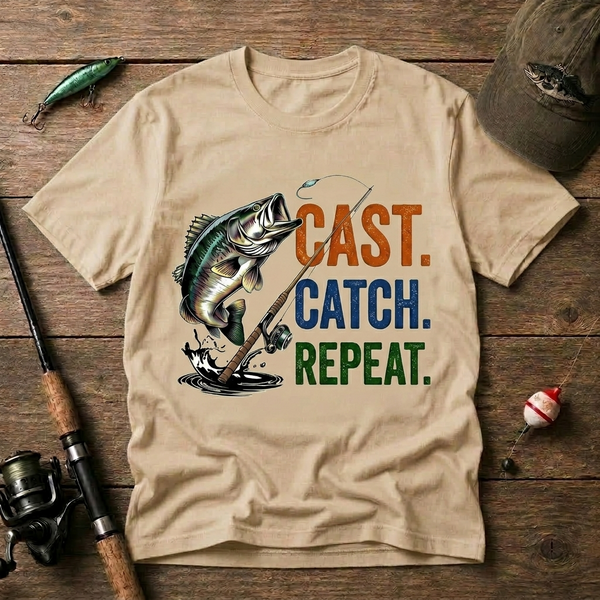Cast Catch Repeat T-Shirt 2026