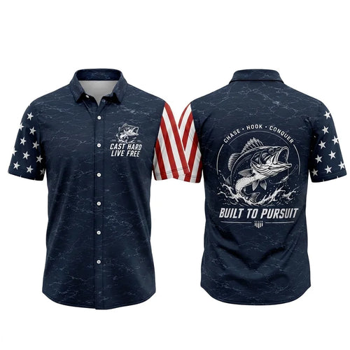 Cast Hard Live Free Bass Fishing Apparel