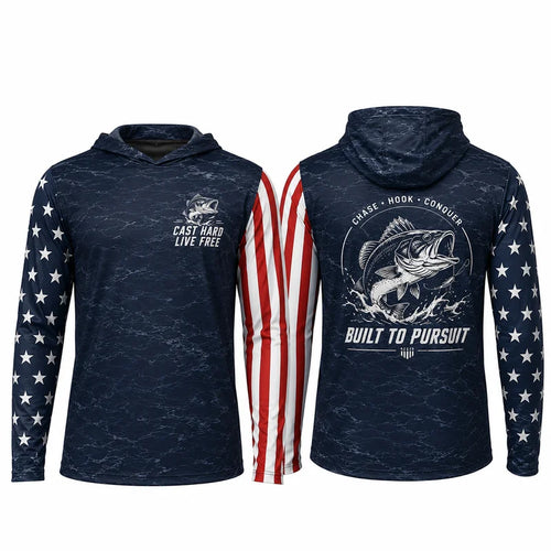 Cast Hard Live Free Bass Fishing Apparel