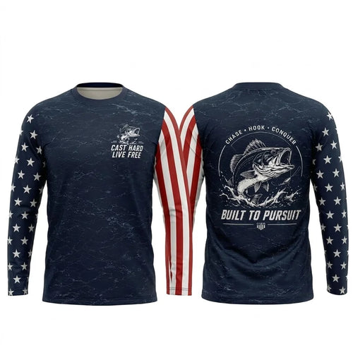 Cast Hard Live Free Bass Fishing Apparel