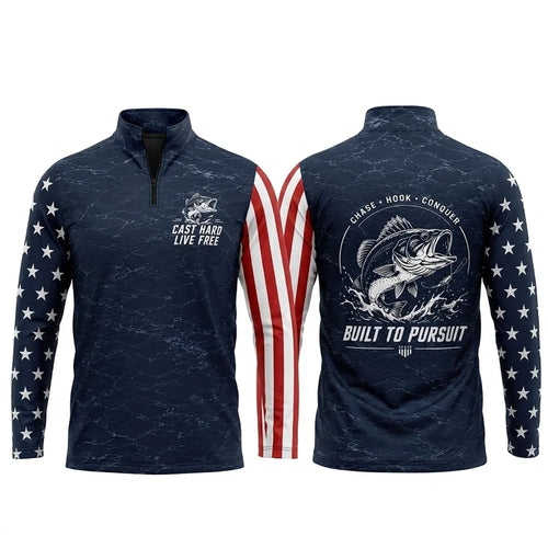 Cast Hard Live Free Bass Fishing Apparel