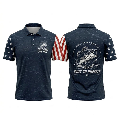 Cast Hard Live Free Bass Fishing Apparel