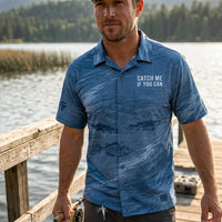Catch Me If You Can Fishing Hawaiian Shirt