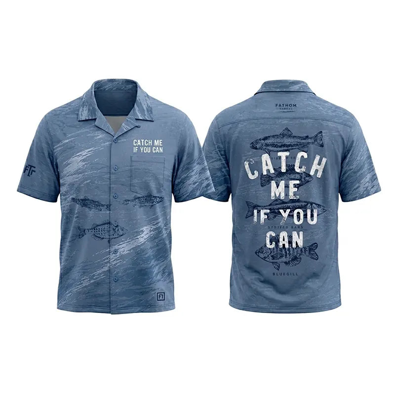 Catch Me If You Can Fishing Hawaiian Shirt