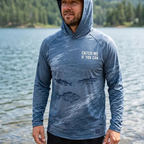 Catch Me If You Can Fishing Hoodie