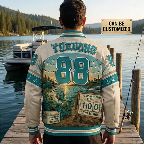 Count Down Days Until Lake Season Bomber Jacket