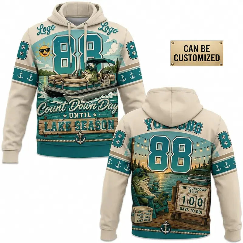 Count Down Days Until Lake Season Hoodie