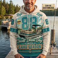 Count Down Days Until Lake Season Hoodie