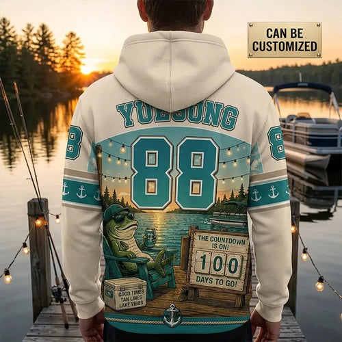 Count Down Days Until Lake Season Hoodie