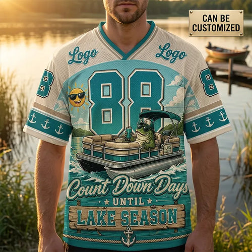 Count Down Days Until Lake Season Jersey