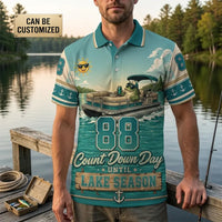 Count Down Days Until Lake Season Polo Shirt