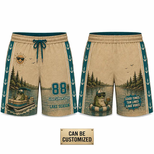 Count Down Days Until Lake Season Shorts