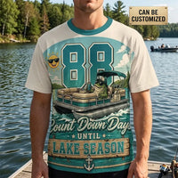 Count Down Days Until Lake Season T-Shirt