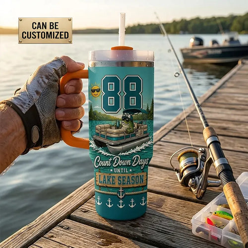 Count Down Days Until Lake Season Tumbler
